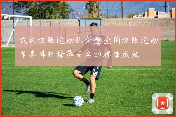 武汉极限运动队荣登全国极限运动节奏排行榜第五名的辉煌成就